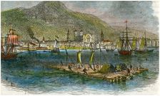 Montreal from the St Lawrence River, Quebec, Canada, c1880