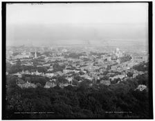 Montreal from Mount Royal, between 1890 and 1901. Creator: Unknown