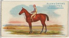 Montrose, from The World's Racers series (N32) for Allen & Ginter Cigarettes, 1888. Creator: Allen & Ginter