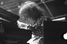 Monty Oxymoron, The Damned live at Alexandra Palace, London, Apr 2023. Creator: Annapaola Marchesani