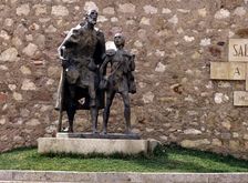 Monument dedicated to the Lazarillo de Tormes in the city of Salamanca