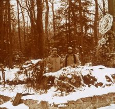 Monument des Chasseurs, Col de la Chipotte, eastern France, c1914-c1918