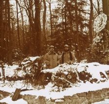 Monument des Chasseurs, Col de la Chipotte, eastern France, c1914-c1918