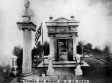 Monument of Marti in Santiago de Cuba, (1853-1995), 1920s