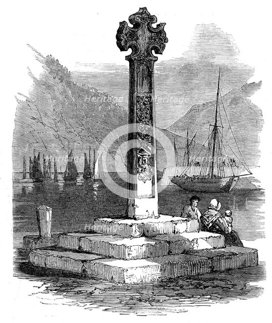 Monument of the Marquis of Argyll at Inverary, 1871. Creator: Unknown.