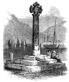 Monument of the Marquis of Argyll at Inverary, 1871. Creator: Unknown