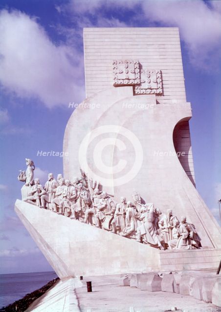 Monument of the Discoveries, Lisbon, Portugal, c1955.  Creator: Arthur Charles Kirby Ware.