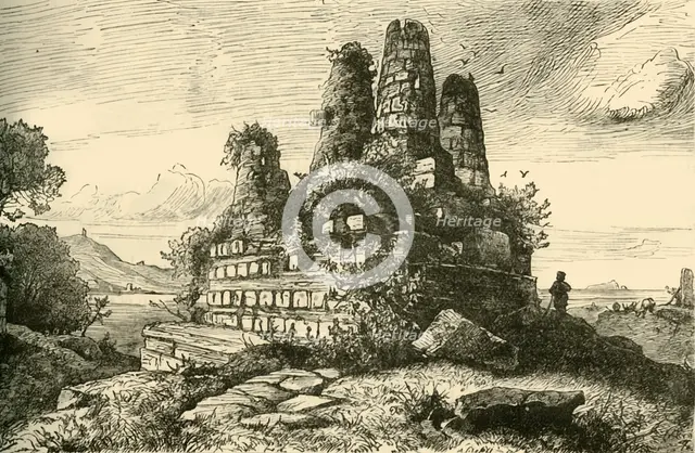 'Monument of the Horath and Curiath', 1890.   Creator: Unknown.