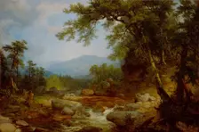Monument Mountain, Berkshires, probably 1850. Creator: Asher Brown Durand