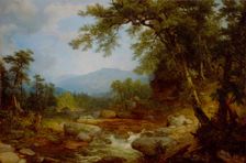 Monument Mountain, Berkshires, probably 1850. Creator: Asher Brown Durand