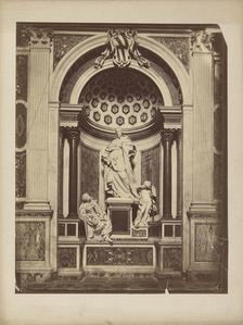 Monument to Cardinal Neri Corsini, Cappella Corsini..., Rome, 1732-1735, (1875-1885). Creator: Unknown