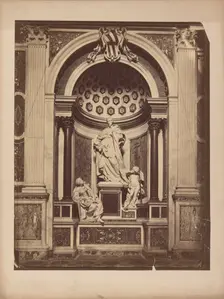 Monument to Cardinal Neri Corsini, Cappella Corsini..., Rome, 1732-1735, (1875-1885). Creator: Unknown