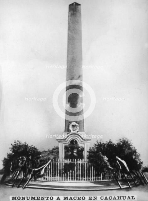 Monument to Antonio Maceo, (1899), 1920s. Artist: Unknown