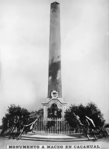 Monument to Antonio Maceo, (1899), 1920s