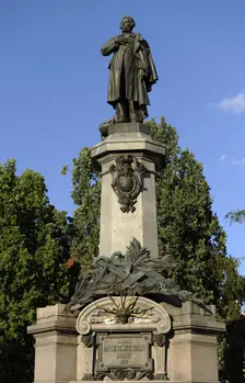 Monument to Adam Bernard Micki, Warsaw. Poland, 2013. Creator: Unknown