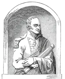 Monument to Admiral Maitland, 1845. Creator: Unknown