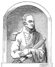 Monument to Admiral Maitland, 1845. Creator: Unknown