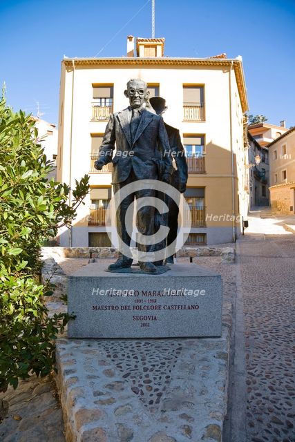 Monument to Agapito Marazuela, Segovia, Spain, 2007.  Creator: Samuel Magal.