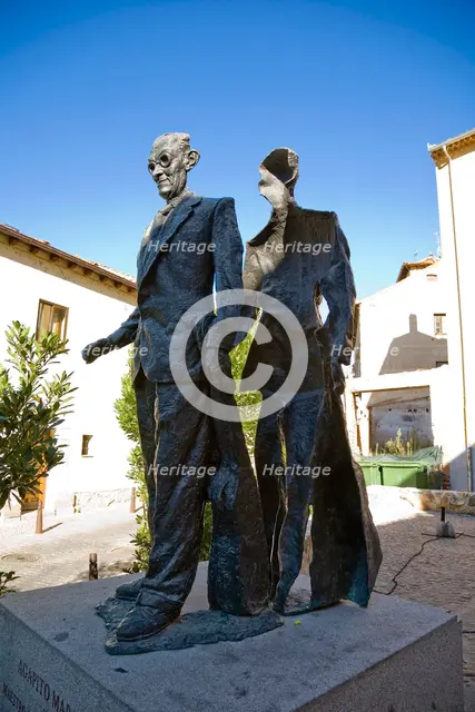 Monument to Agapito Marazuela, Segovia, Spain.  Creator: Samuel Magal.