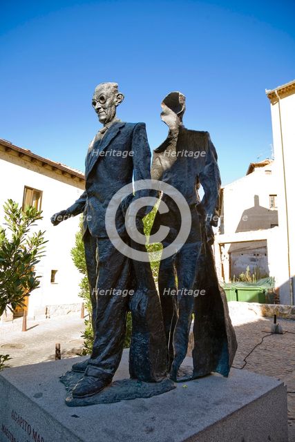 Monument to Agapito Marazuela, Segovia, Spain.  Creator: Samuel Magal.