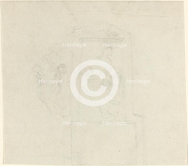 Monument to Agnes Cromwell (?), probably c. 1798/1800. Creator: John Flaxman.