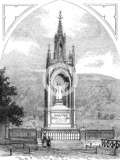 Monument to Baron Stein, at Nassau, 1872. Creator: Unknown.