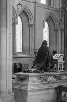 Monument to Bishop Ridding, Southwell Minster, Nottinghamshire, 1969. Artist: Laurence Goldman