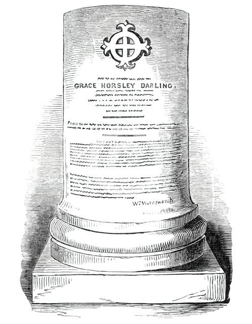 Monument to Grace Darling, 1844. Creator: Unknown.
