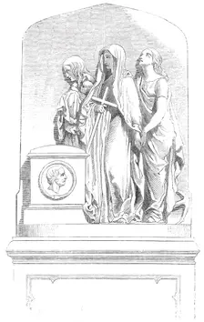 Monument to Dr. Alison, at Edinburgh, 1845. Creator: Unknown