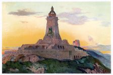 Monument to Kaiser Wilhelm I, (1897), 1900