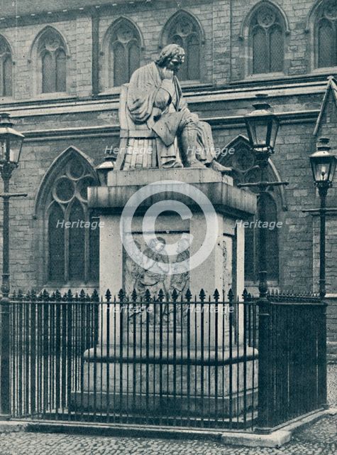 'Monument to Johnson', 1907. Artist: Unknown.