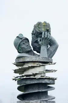 Monument to James Anderton, inventor of the Anderton Shearer Loader, 2015. Artist: Alun Bull
