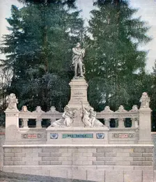 Monument to Leon Gambetta, Ville d'Avray, Paris, 1891. Creator: Henri Meyer