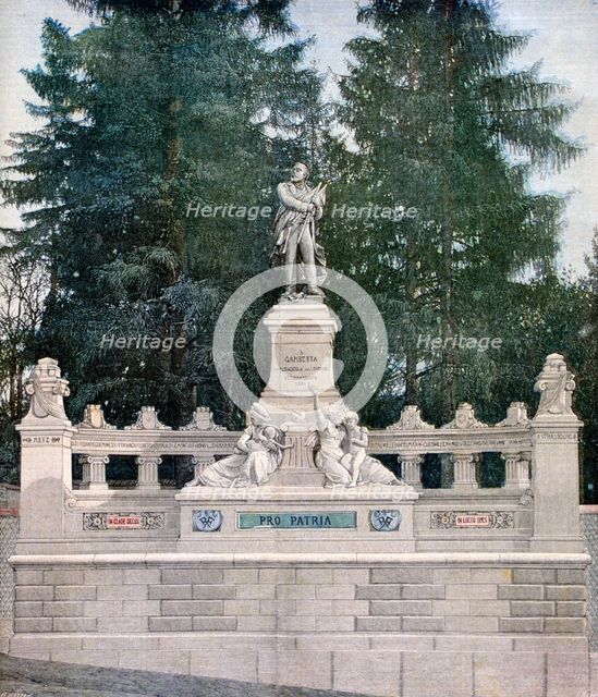 Monument to Leon Gambetta, Ville d'Avray, Paris, 1891. Creator: Henri Meyer.