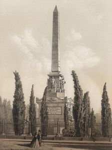 Monument to May 2, obelisk erected in memory of the uprising of 2nd May 1808 in the same place wh…