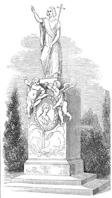 Monument to Madame Soyer, in Kensal Green Cemetery, 1844. Creator: Unknown