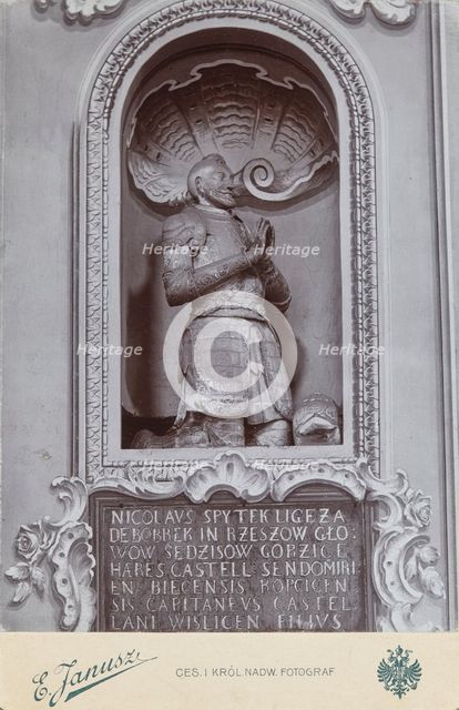 Monument to Mikolaj Spytek Ligeza,...Rzeszów, Poland, 1905-1914. Creator: Edward Janusz.