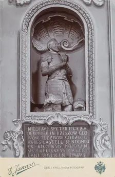 Monument to Mikolaj Spytek Ligeza,...Rzeszów, Poland, 1905-1914. Creator: Edward Janusz