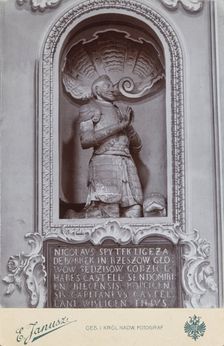 Monument to Mikolaj Spytek Ligeza,...Rzeszów, Poland, 1905-1914. Creator: Edward Janusz