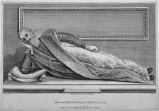 Monument to Sir Edward Bruce in Rolls Chapel, Chancery Lane, City of London, 1794. Artist: King