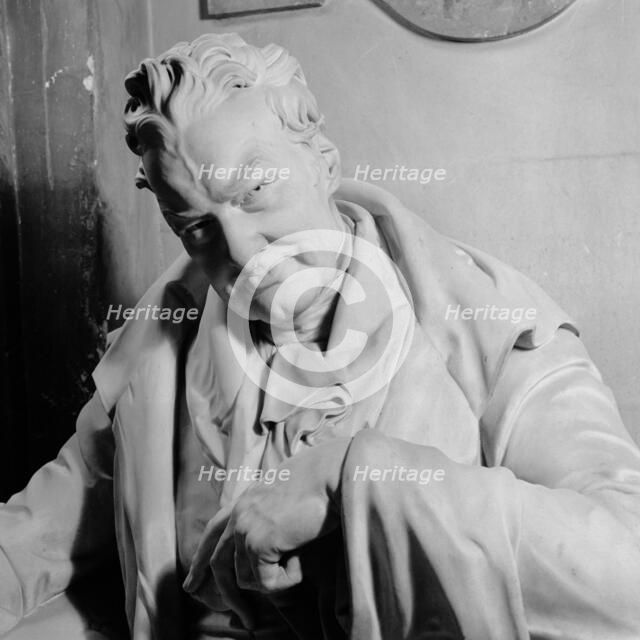 Monument to William Wilberforce, Westminster Abbey, London, 1945-1980. Artist: Eric de Maré