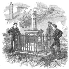 Monument to the memory of Capt. Boyd and six seamen of H.M.S. Ajax, in Monkstown Church..., 1861. Creator: Unknown