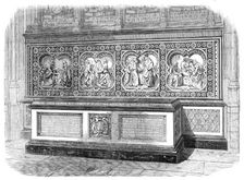 Monument to the Duchess of Gloucester, in St. George's Chapel, Windsor, 1861. Creator: Unknown