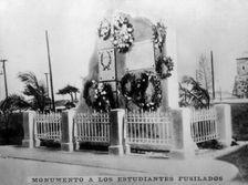 Monument to the Executed Students, (1901), 1920s