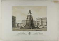 Monument to the Glorious Memory of Emperor Nicholas I, 1855-1900. Creator: C. Schultz