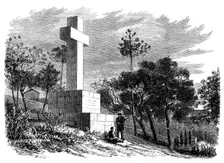 Monument to the late Lord Brougham at Cannes, 1869. Creator: Unknown