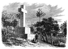 Monument to the late Lord Brougham at Cannes, 1869. Creator: Unknown