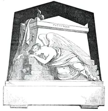 Monument to the late Major Eldred Pottinger, C.B., by Baily, 1850. Creator: Unknown