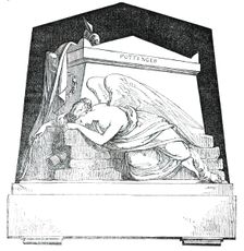 Monument to the late Major Eldred Pottinger, C.B., by Baily, 1850. Creator: Unknown