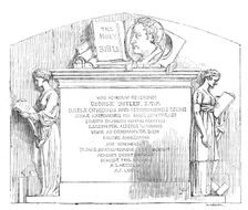Monument to the late Rev. D. Butler, in Harrow Church, 1854. Creator: Williams
